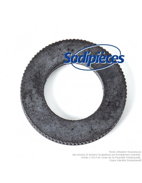 Rondelle reduction lame universelle alésage 14,3 mm. Ø ext 25,4 mm