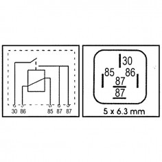 RELAIS 12V 30A 5 BORNES 2