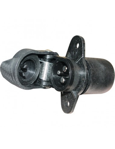 PRISE 3 PLOTS FEMELLE FIXATION 2 TROUS 3 PLOTS RONDS MALES