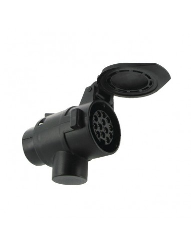 ADAPTATEUR LONG 7 PLOTS MALE 13 PLOTS FEMELLE PLASTIQUE