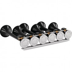 KLAXON 6 TROMPETTES 2.0 19 MELODIES 12/24V BASURI 2