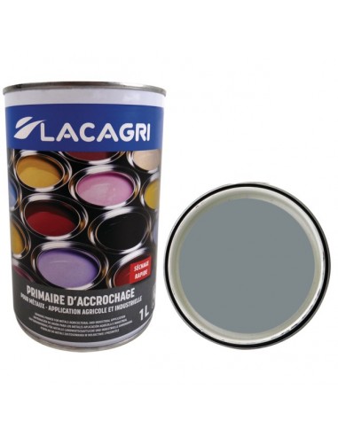PEINTURE PRIMAIRE GRIS POT 1L LACAGRI