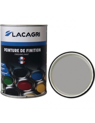 PEINTURE DE FINITION GRIS ARGENT JANTE APRES 1989 MASSEY FERGUSON POT 1L LACAGRI
