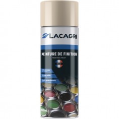 PEINTURE DE FINITION IVOIRE CLAIR AEROSOL 400ML LACAGRI