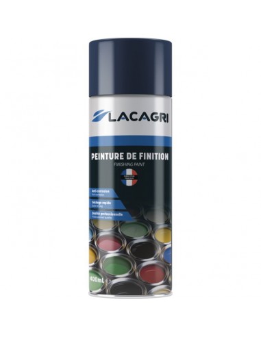 PEINTURE DE FINITION BLEU KUBOTA AEROSOL 400ML LACAGRI