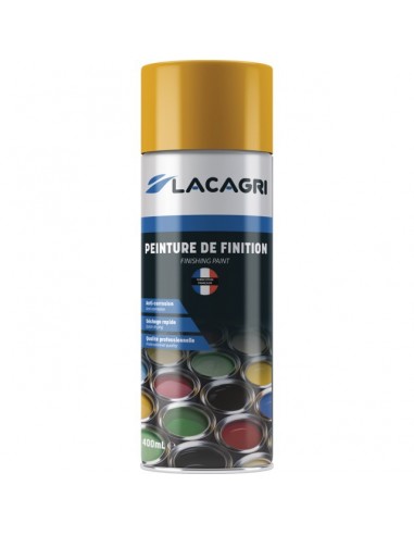 PEINTURE DE FINITION JAUNE VOLVO AEROSOL 400ML LACAGRI