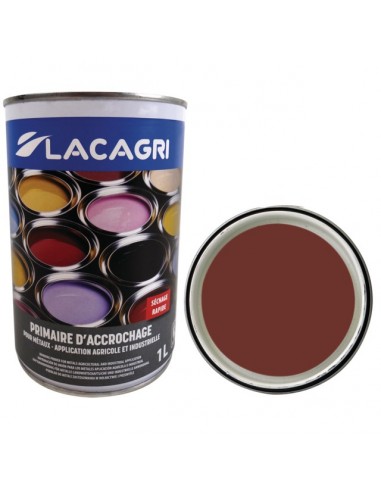 PEINTURE PRIMAIRE BRUN POT 1L LACAGRI