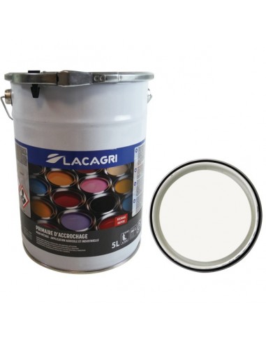 PEINTURE PRIMAIRE BLANC SEAU 5L LACAGRI