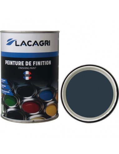 PEINTURE DE FINITION BLEU GRIS POT 1L LACAGRI