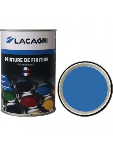 PEINTURE DE FINITION BLEU RIBOULEAU POT 1L LACAGRI