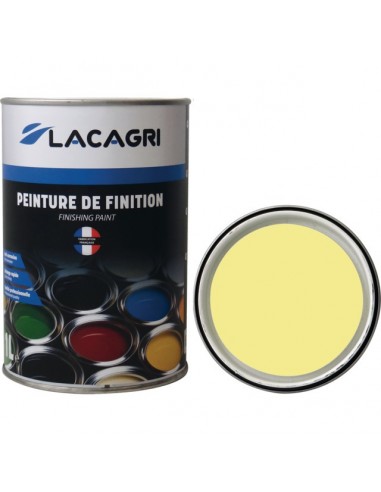 PEINTURE DE FINITION JAUNE VASLIN POT 1L LACAGRI