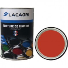 PEINTURE DE FINITION ORANGE SANGUINE POT 1L LACAGRI