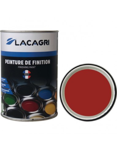 PEINTURE DE FINITION ROUGE KUHN AUDUREAU POT 1L LACAGRI