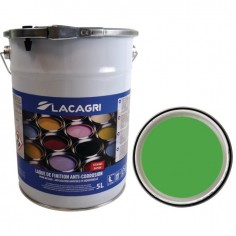 PEINTURE DE FINITION VERT MERLO NOUVEAU SEAU 5L LACAGRI