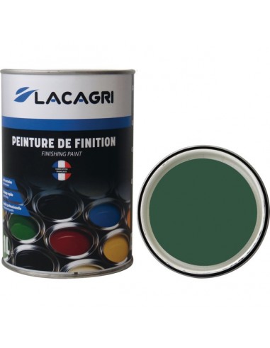 PEINTURE DE FINITION VERT PIN POT 1L LACAGRI