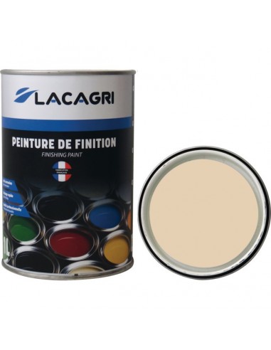 PEINTURE DE FINITION IVOIRE CLAIR POT 1L LACAGRI