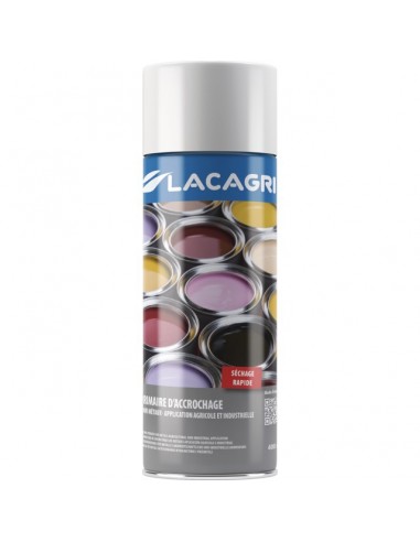 PEINTURE PRIMAIRE BLANC AEROSOL 400ML LACAGRI