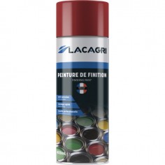 PEINTURE DE FINITION ROUGE RUBIS AEROSOL 400ML LACAGRI