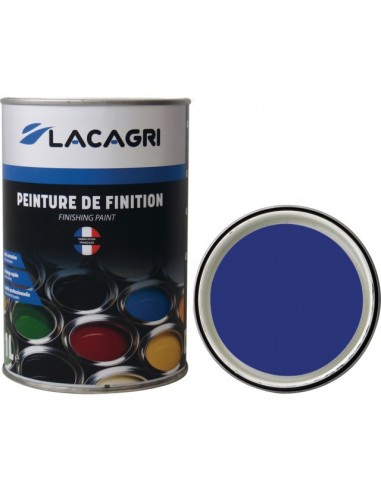 PEINTURE DE FINITION BLEU SOLIS POT 1L LACAGRI