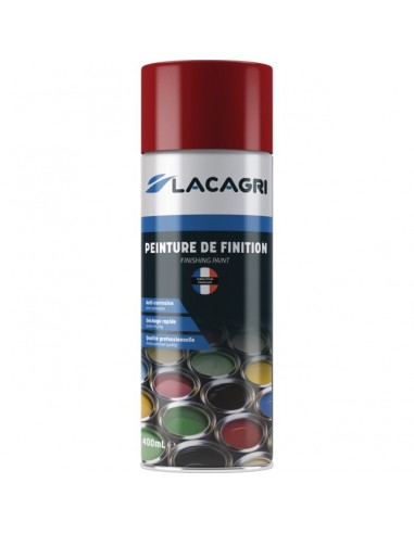 PEINTURE DE FINITION ROUGE CASE IH PUMA AEROSOL 400ML  LACAGRI