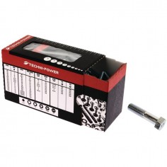 VIS TETE HEXAGONALE 6X50 ZINGUE 8.8 FILETAGE PARTIEL TECHNI-POWER