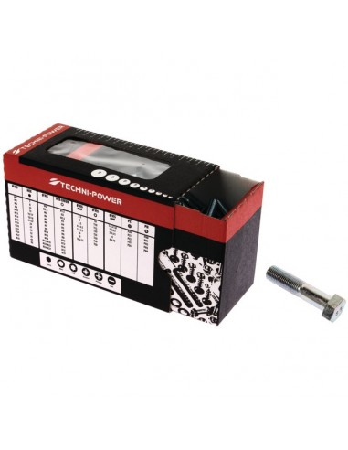 VIS TETE HEXAGONALE 12X110 ZINGUE 8.8 FILETAGE PARTIEL TECHNI-POWER