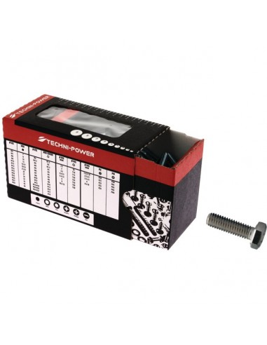 VIS TETE HEXAGONALE 16X60 INOX A2 FILETAGE TOTAL TECHNI-POWER