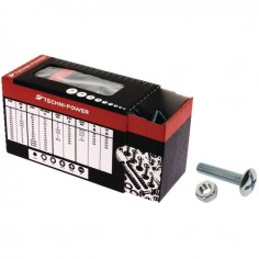 BOULON POELIER 6X60 ZINGUE 4.8