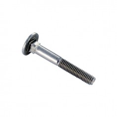 VIS TETE RONDE COLLET CARRE 6X30 INOX A2