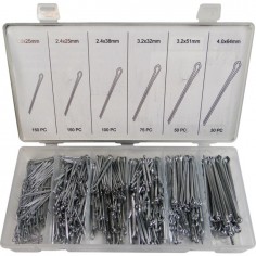 COFFRET 555 GOUPILLES FENDUES 1,6X25 A 4X64 MM TECHNI-POWER