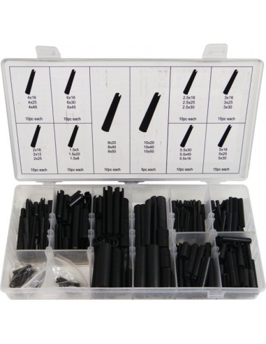 COFFRET 315 GOUPILLES ELASTIQUES TYPE MECANINDUS TECHNI-POWER