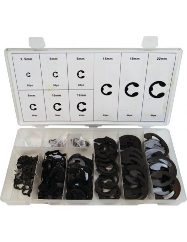 COFFRET 300 ANNEAUX ELASTIQUES TYPE E