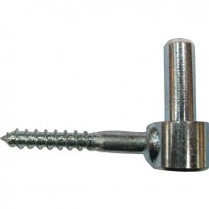 GOND A VISSER TIREFOND Ø 14 MM ZINGUE BLANC