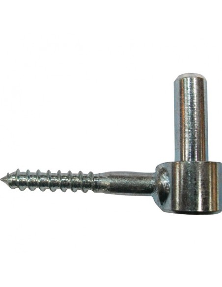 GOND A VISSER TIREFOND Ø 14 MM ZINGUE BLANC