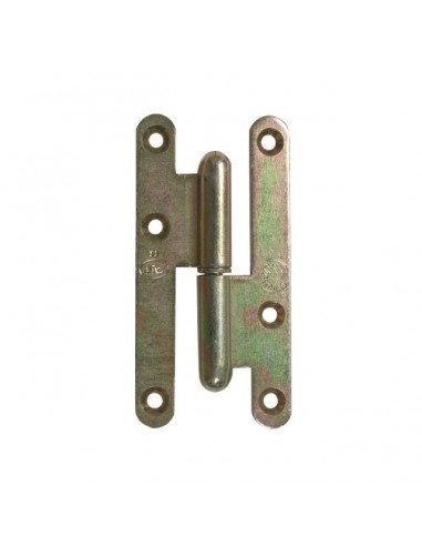 PAUMELLE DE PARIS BOUTS RONDS 80X40 MM DROITE ZINGUE