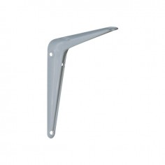 CONSOLE EMBOUTIE D'ETAGERE 200X250 MM GRISE