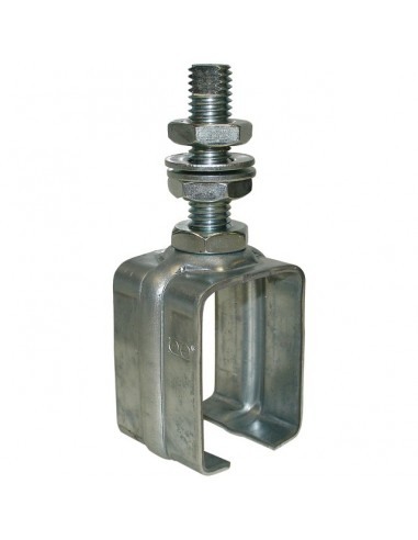SUPPORT ENVELOPPANT TIGE LONGUE POUR RAIL 35X30 MM 3531L