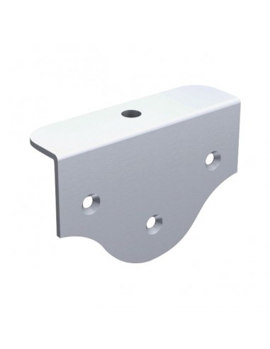 PLATINE EQUERRE POUR FIXATION SUR PLAT AVEC TROU TARAUDE 10 MM 0037