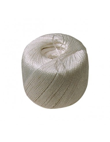 FICELLE POLYPROPYLENE BLANCHE 1,0/3 BOBINE DE 140GR