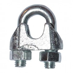 SERRE CABLE ACIER ZINGUE 4 - 5 MM SACHET DE 25