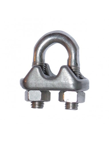 SERRE CABLE INOX 6 MM SACHET DE 10