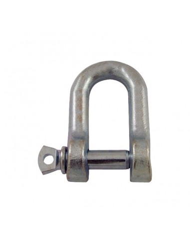 MANILLE PITON ACIER ZINGUE 16 MM SERIE STANDARD