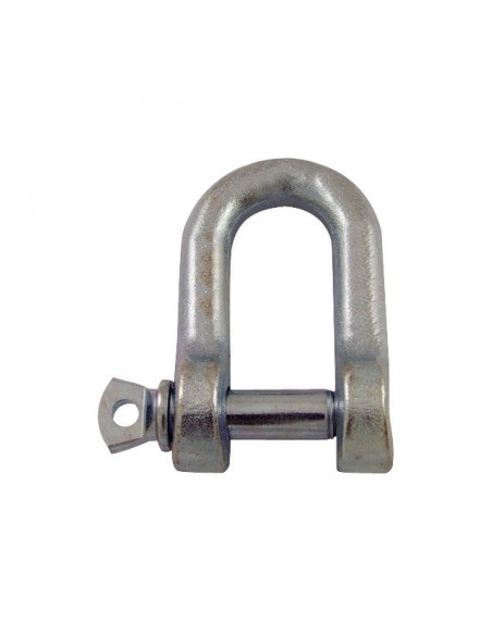 MANILLE PITON ACIER ZINGUE 12 MM SERIE STANDARD SACHET DE 6