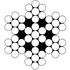 CABLE ACIER GALVA 2 MM 7X7 LE METRE 2