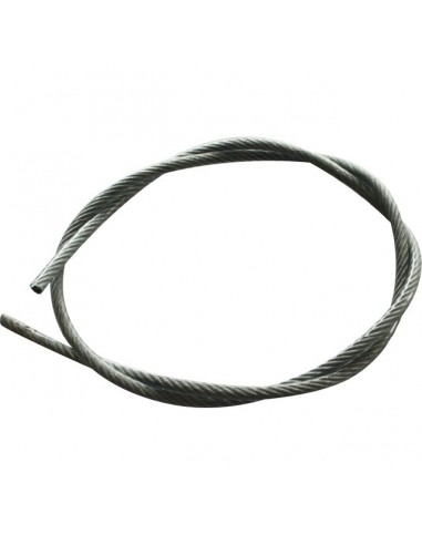 CABLE ACIER GALVA ENROBE PVC 6X4 MM 7X19 LE METRE