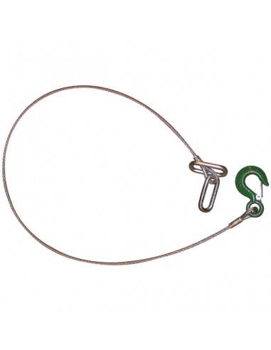 CABLE DE SECURITE 6 MM LG UTILE 1750