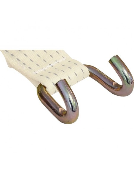 SANGLE A CLIQUET 50 MM CROCHETS OUVERTS 12M 5T TECHNI-POWER