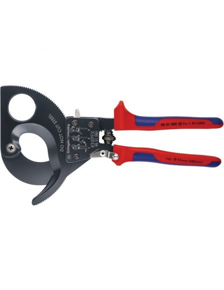 PINCE COUPE CABLE A CLIQUET LG 280 MM