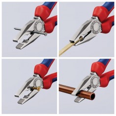 PINCE UNIVERSELLE TETE CHROMEE LG 180 MM 2