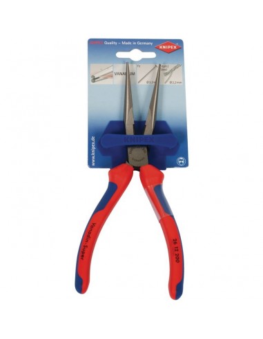 PINCE A BEC DEMI ROND DROIT COUPANTE LG 200 MM